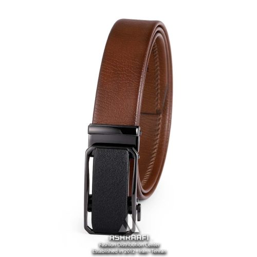 کمربند مردانه چرمی Leather Ratchet Belt BL123