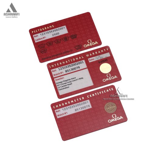 کارتهای ساعت مردانه امگا دست دوم