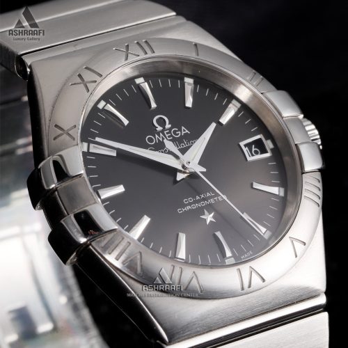 ساعت دست دوم امگا کانسلیش مردانه اتوماتیکOmega Constellation Co-Axial