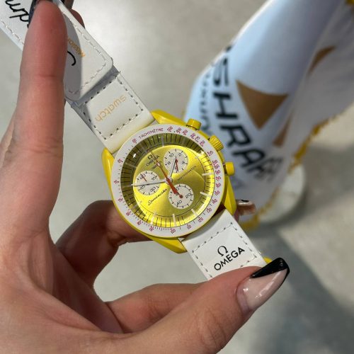 Omega x Swatch Speedmaster Sun