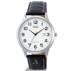 ساعت کیو اند کیو بند چرمی Q&Q A44A-004PY