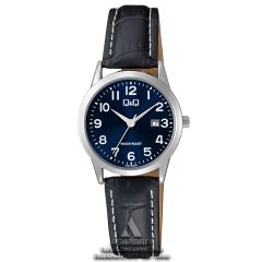 ساعت کیو اند کیو بند چرمی Q&Q A45A-005PY