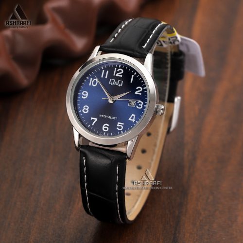 ساعت کیو اند کیو صفحه سورمه ای Q&Q A45A-005PY
