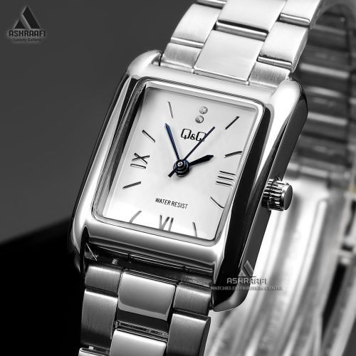 ساعت کیو اند کیو صفحه مستطیلی Q&Q C69A-001PY