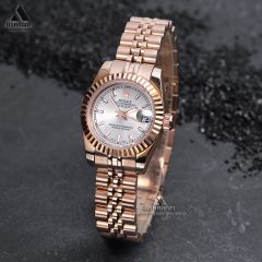 ساعت رولکس صفحه نقره ای Rolex Datejust 09