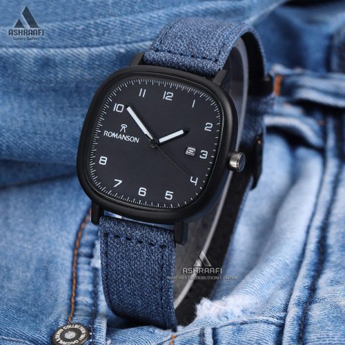 ساعت رومانسون صفحه مشکی