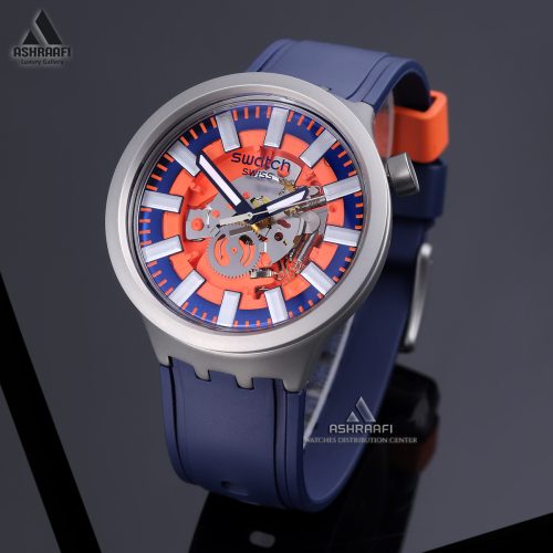 ساعت امگا سواچ بند سیلیکونی Swatch SB07S114