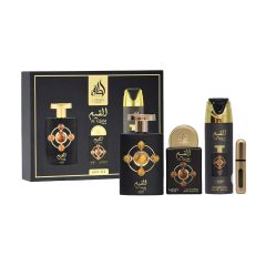 ست کادویی ادکلن Giftset Al Qiam Gold -3pc Lattafa Pride
