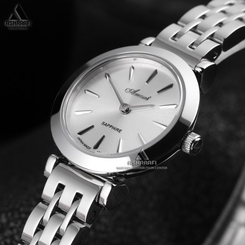 ساعت اکسنت صفحه نقره ای Axcent AX120020S