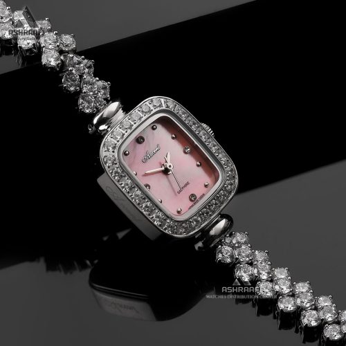 ساعت صفحه صورتی اکسنت Axcent AX120028SP