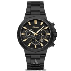 ساعت اکسنت صفحه مشکی Axcent AX180029K