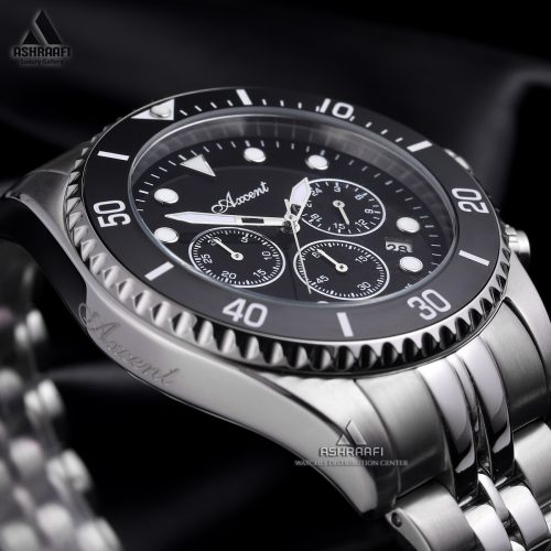 ساعت صفحه مشکی اکسنت Axcent AX180036SK