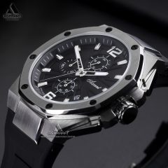 ساعت صفحه مشکی Axcent AX183019KS
