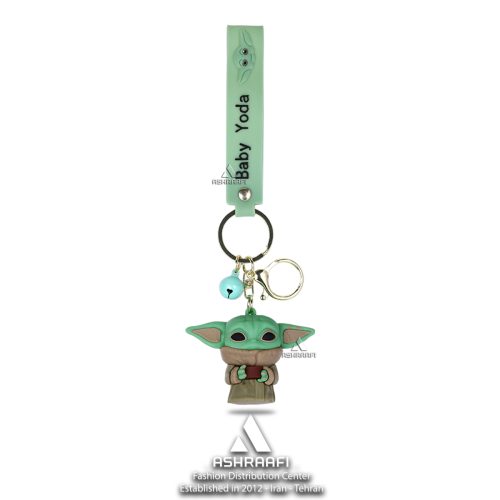 جاکلیدی طرح بیبی یودا Baby Yoda Keychain