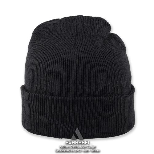 کلاه بافت مشکی Beanie Hat HA167