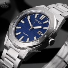 Citizen-Eco-Drive-BM7630-80L-03 ساعت سیتیزن صفحه سورمه ای Citizen Eco-Drive BM7630-80L