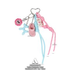 چارم کراکس و سگ بادکنکی Crocs and Jelly Balloon Dog charm