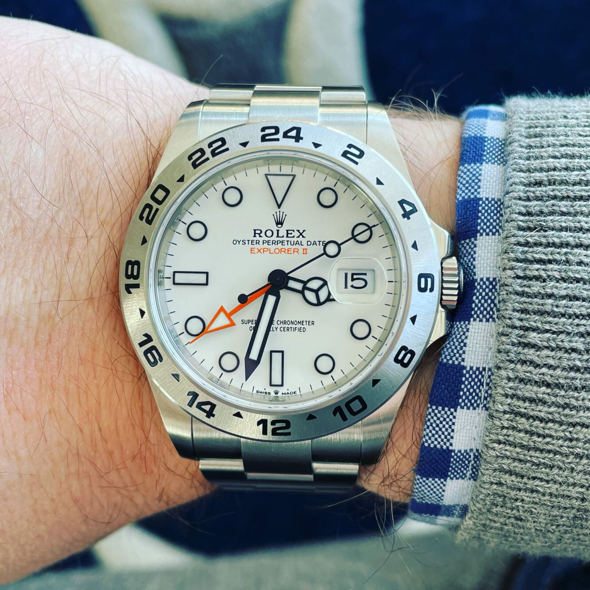 رولکس اویستر پرپچوال دیت اکسپلورر II