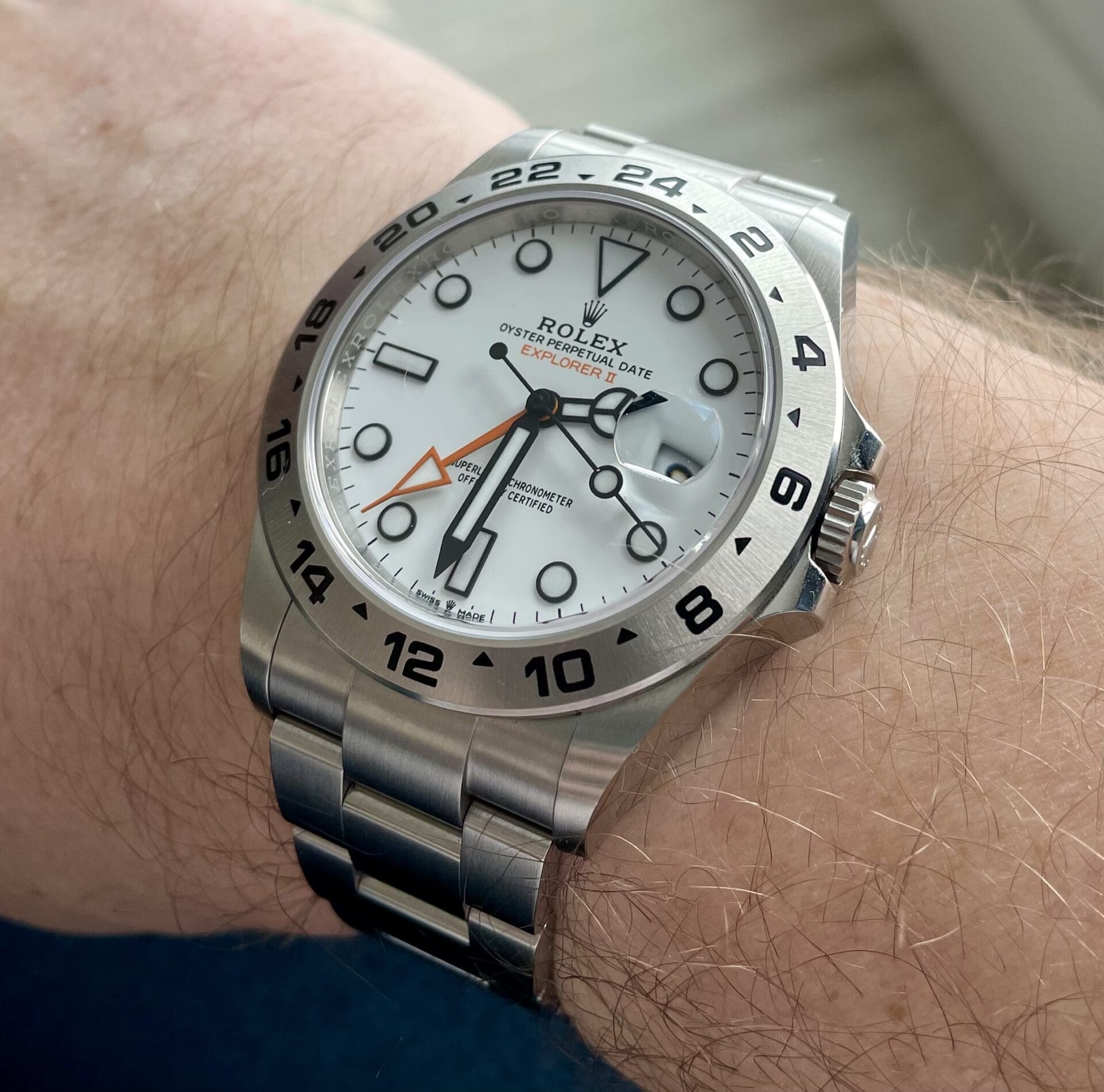 رولکس اویستر پرپچوال دیت اکسپلورر II