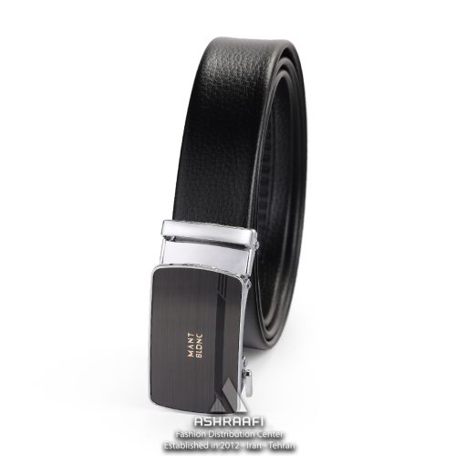 کمربند مردانه مون بلان Montblanc Leather Ratchet Belt BL129