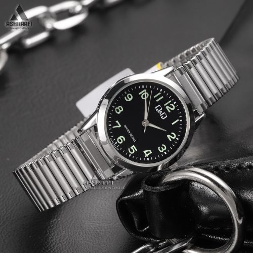 ساعت کیو اند کیو بند فلزی Q&Q C11A-034PY