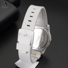 بند و قفل ساعت صفحه سفید کیو اند کیو Q&Q G22A-016VY