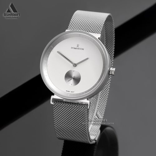 ساعت رومانسون صفحه سفید Romanson 17033