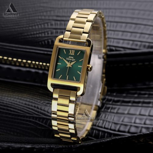 ساعت اسلازنجر صفحه سبز Slazenger SL.09.2521.3.03