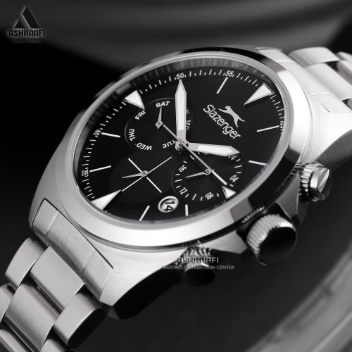 ساعت اسلازنجر صفحه مشکی Slazenger SL.09.2527.2.01