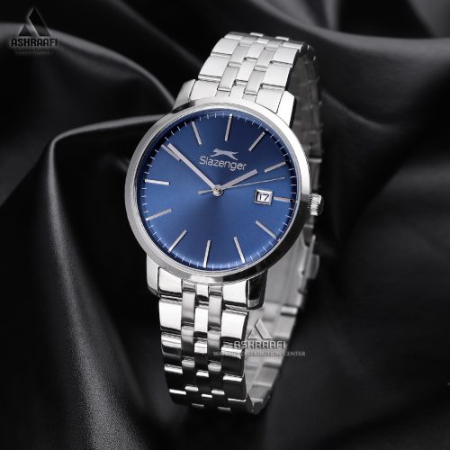 ساعت اسلازنجر صفحه سورمه ای Slazenger SL.09.2529.1.02