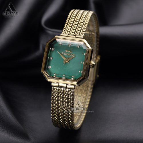 ساعت اسلازنجر صفحه سبز Slazenger SL.09.2534.3.02