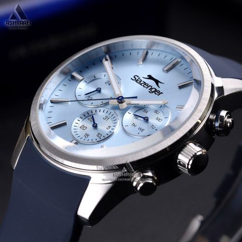 ساعت بند سورمه ای اسلازنجر Slazenger SL.09.2535.2.06