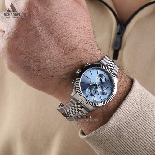 ساعت یو اس پولو صفحه آبی U.S. Polo Assn. USPA1054B-07