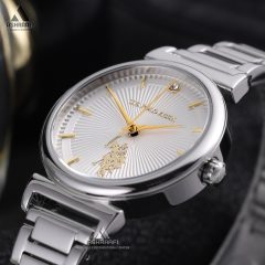 ساعت صفحه نقره ای یو اس پولو U.S. Polo Assn. USPA2070-01