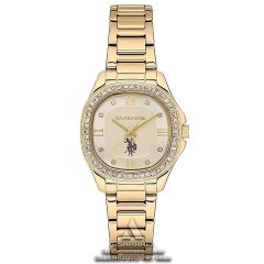 ساعت یو اس پولو طلایی U.S. Polo Assn. USPA2088-06