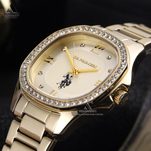 ساعت صفحه نقره ای یو اس پولو U.S. Polo Assn. USPA2088-06