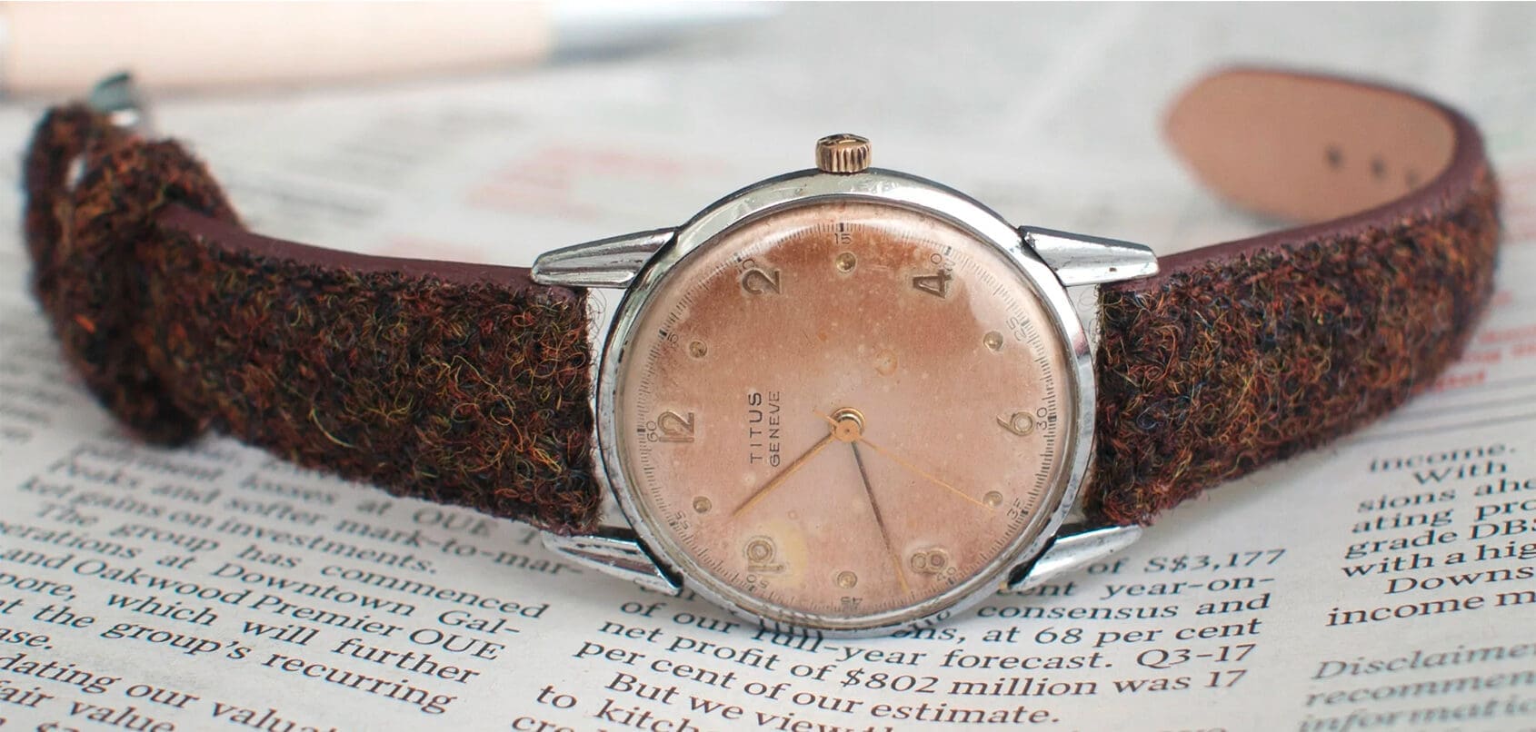 پشت چرمی برای بندهای تویید مناسب است