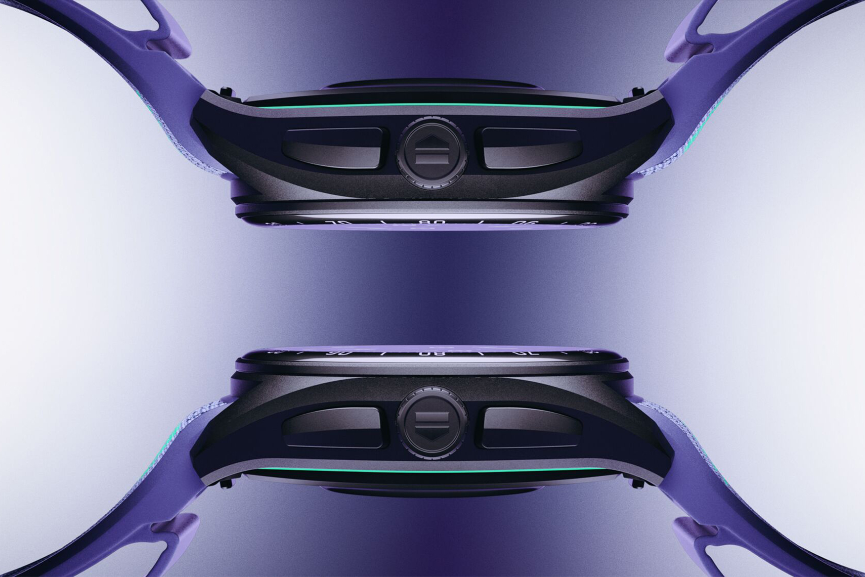 ساعت هوشمند تگ هویر کالیبر E5 با لوگوی نیوبالانس