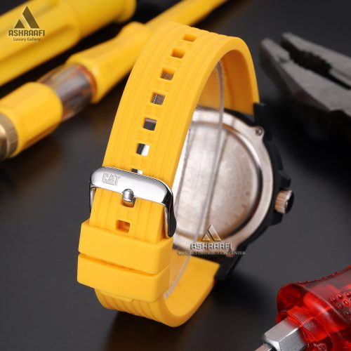 ساعت کاترپیلار بند سیلیکونی Cat LF.111.27.731