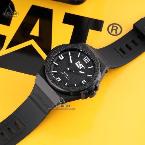 ساعت کاترپیلار مشکی Cat LO.111.21.112