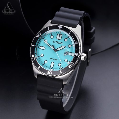 ساعت سیتیزن صفحه تیفانی Citizen Eco-Drive AW1760-14X