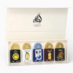 ست دیسکاوری لطافه پراید (مدل مشکی-طلایی) Lattafa Pride Discovery Set Gold/Black Edition