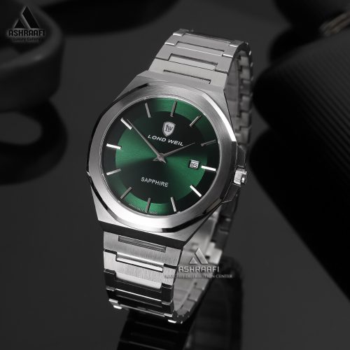 ساعت صفحه سبز لوندویل Lond Weil LW60090M-09-01-01