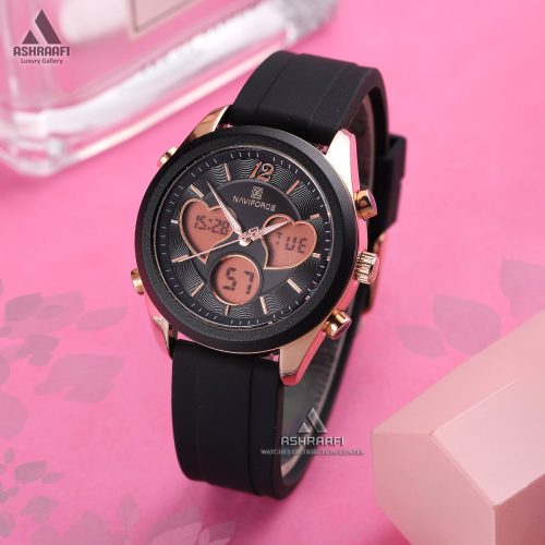 ساعت زنانه نیوی فورس Naviforce NF5045KRG