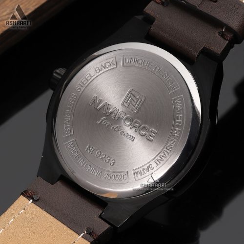 درب پشت ساعت نیوی فورس Naviforce NF8023BK