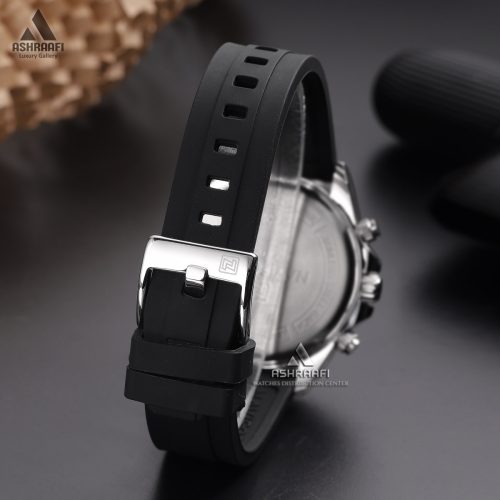 ساعت نیوی فورس بند سیلیکونی Naviforce NF8054KSK