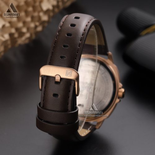 ساعت نیوی فورس بند چرمی Naviforce NF8078BRG