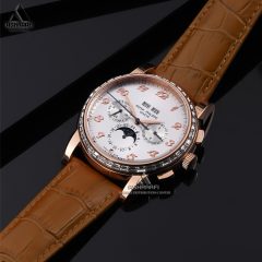 Patek-Philippe-Grand-Complications-155-03 ساعت مردانه پتک فیلیپ بند چرمی