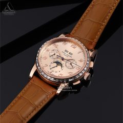 Patek-Philippe-Grand-Complications-156-03 ساعت مردانه پتک فیلیپ بند چرمی