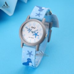 Q&Q-V23A-002VY-02 ساعت کیو اند کیو آبی Q&Q V23A-002VY